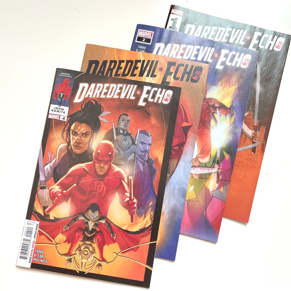 Marvel Daredevil & Echo comic books (1-4)