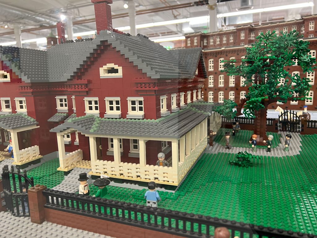 a house | The LEGO® Millyard Project at SEE Science Center in Manchester, NH